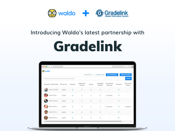 For Immediate Release: Waldo Photos Partners With Gradelink