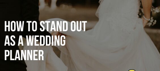 How to stand out a wedding planner banner