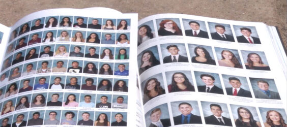 yearbook photo page